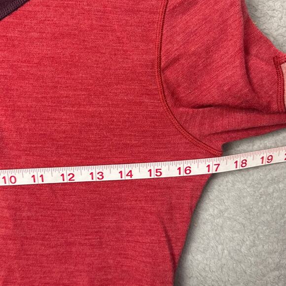 Smartwool Womens Merino 250 Baselayer Top Colorblock 1/4-Zip Size M Gorpcore - Picture 5 of 11